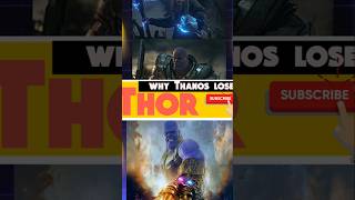 Why Thor Beat Thanos So Easily in Infinity War  shortsfilmy pilot infinitygauntlet infinitywar [upl. by Elkin630]