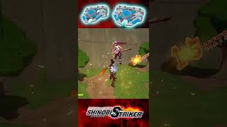 Midair One Shot Combo for Attack Types in Shinobi Striker [upl. by Rockey148]