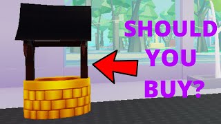 IS THE GOLDEN WISHING WELL WORTH IT  ROBLOX MY RESTAURANT [upl. by Adyaj481]