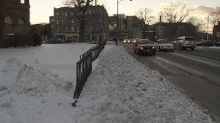 Keeping the snow off sidewalks amp streets [upl. by Eedissac]