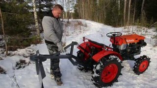 Kubota B7000 4WD Pientraktori [upl. by Cagle326]