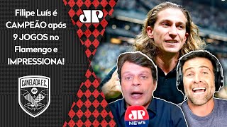 quotO FILIPE LUÍS FEZ O FLAMENGO VOLTAR A SER FLAMENGO É IMPRESSIONANTE comoquot CAMPEÃO É EXALTADO [upl. by Debbie489]