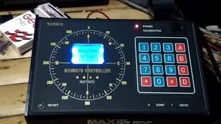 DIY Digital Azimuth Rotator Controller by YC3MES [upl. by Seni]