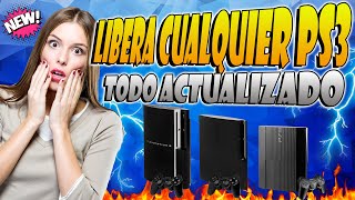 Liberar CUALQUIER PS3 del MUNDO con este FÁCIL TUTORIAL  Actualizado a la ultima versión TODO [upl. by Ilam25]