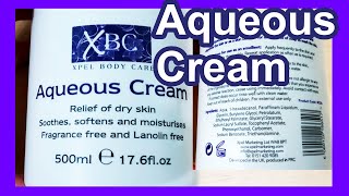 XBC Aqueous Cream Emollient 500ml [upl. by Enriqueta]