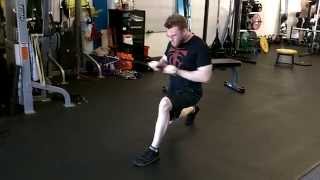 Bottom Split Stance Cable Chop to Anti Rotation Press [upl. by Py]