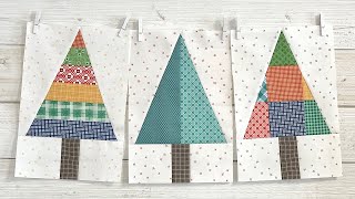 Tall Triangle Trees Tutorial [upl. by Adlez]