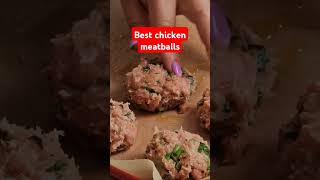 Best Ground Chicken Balls shorts chickenrecipe meatballrecipes easyrecipe [upl. by Rori]