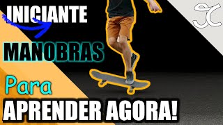 Manobras MUITO FÁCEIS DE SKATE você consegue aprender agora SKATE PRA INCIANTES [upl. by Wales]