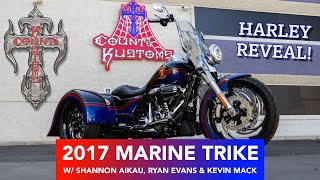 Count’s Kustoms Reveals a 2017 Marine Trike [upl. by Etsirk428]