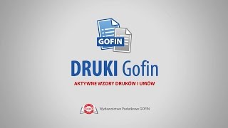 Program DRUKI Gofin  Informacje o programie [upl. by Ammeg957]