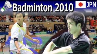 Badminton Japan league 2010 MS Kenichi TAGO vs Jun TAKEMURA [upl. by Allyn992]