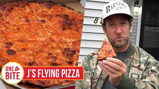 Barstool Pizza Review  J’s Flying Pizza Bridgewater MA [upl. by Calvert502]