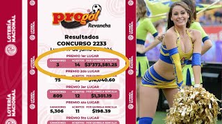 Resultados y Ganadores de Progol 2233 [upl. by Ettedo]