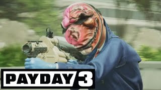 Forcing Myself To Play Payday 3 [upl. by Ecinhoj]