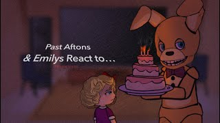 Past Aftons amp Emilys React to their Future FNAF x Gacha Club Part 12 [upl. by Nawor825]