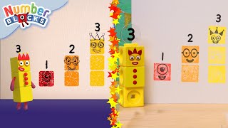 Stampolines amp the Numberblocks Stampoline Park Set  Math for Kids  Learn to Count  Numberblocks [upl. by Frederich]