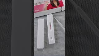 34week pregnancy🫃test kit baby result shorts pregnent [upl. by Harras]