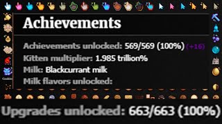 All Achievements And Upgrades Cookie Clicker Walkthrough [upl. by Jemmie818]