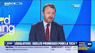 Thomas Fauré Whaller  Législatives quelles promesses pour la tech [upl. by Lorenz]