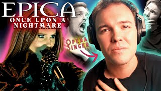 Opera Singer  Vocal Coach Reacts to Symphonic Metal Epica  Once Upon a Nightmare from Omega Alive [upl. by Georgy]