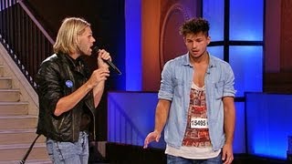 DSDS 2013 Fatmir Seferai und Daniel Schuhmacher mit quotAint No Sunshinequot von Bill Withers [upl. by Matti261]