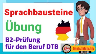 Sprachbausteine  Übung  B2 Prüfung für den Beruf [upl. by Pontus]