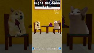 Its also a boss fight but Doges is really strange 🤯🤯🤯 robloxdoge etovn meme cheems dogememes [upl. by Molli118]