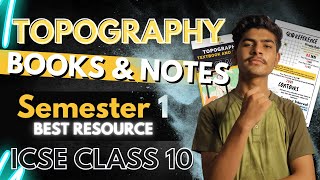 Interpretation of Topographical Maps ICSE Class 10  ICSE Class 10 Topography Notes ICSE Best Book [upl. by Ezaria105]