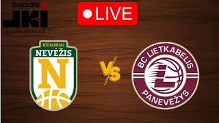 🔴 Live Nevezis vs Lietkabelis  Live Play By Play Scoreboard [upl. by Polad]