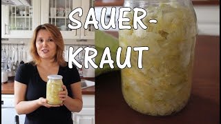 SAUERKRAUT selber machen  Schritt für Schritt erklärt  Wie gesund ist Sauerkraut  Canans Rezepte [upl. by Dosh]