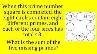 JMC 2023 q6 UKMT Junior Maths Challenge [upl. by Hart2]