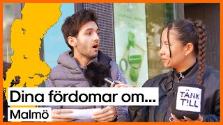 quotFår ni lära er danska i skolanquot l Dina fördomar om MALMÖ [upl. by Ynoep534]