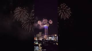 Penang Komtar The top firework countdown 2024 [upl. by Strander]