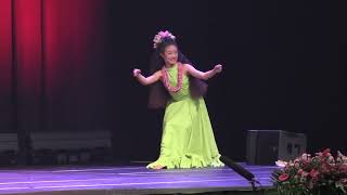 Cayla Stagle  2024 Miss Keiki Hula Competition 5th Place Winner [upl. by Lennej606]