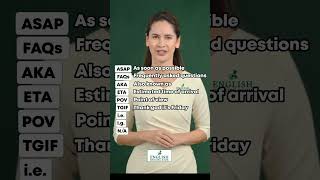 English abbreviation words list abbreviation learningenglish shorts improveyourenglish [upl. by Buford]