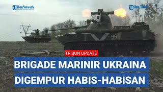 Brigade Marinir Ukraina Digempur Rusia di Nikolayev 15 Tank Hancur Banyak Gugur [upl. by Oguh]