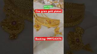 Choker Design ❤️gold necklace reels jeweller youtube youtubeshorts viral fashion india [upl. by Adyl]