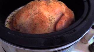 Foodie Friday Beer Can Chicken in a Slow Cooker [upl. by Choong]