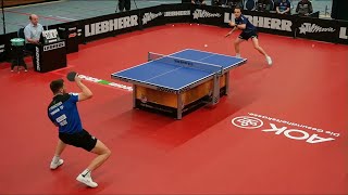 Patrick Franziska vs Simon Gauzy  SEMIFINAL  German League 2023 [upl. by Atsev]