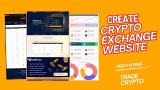 How To Create A P2P Buyer and Seller Crypto Exchange Website [upl. by Okihsoy]