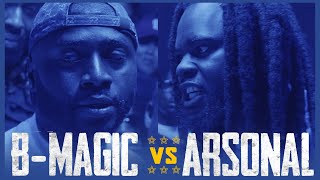 ARSONAL VS B MAGIC CLASSIC RAP BATTLE  RBE [upl. by Aesoh912]