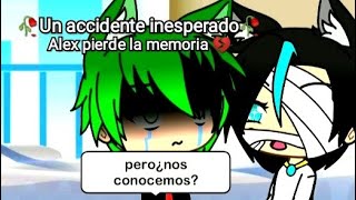 🥀Un accidente inesperado🥀Alex pierde la memoria💔GL gacha gachalife parati [upl. by Noeled59]