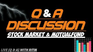 LIVE SESSION GROWW APPSTOCK AND MUTUALFUNDSQ amp AWITH RITIKSTOCKS GROWWAPP NIFTY50 INDIA [upl. by Raddy]