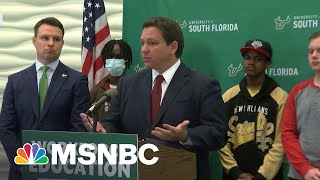 Who Raised Him Joe Slams DeSantis For Rude Criticism Of Teenagers Over Masks [upl. by Kruger347]