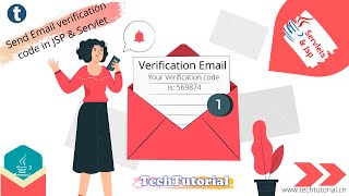 Java How to send verification email in JSP and Servlet [upl. by Mercado]