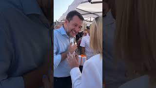 SALVINI A SANTA TERESA DI GALLURA ALL’INAUGURAZIONE DELL’UFFICIO MARITTIMO DELLA GUARDIA COSTIERA [upl. by Witherspoon28]