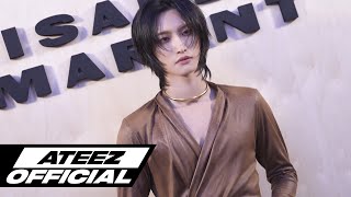 ATEEZ에이티즈  SEONGHWA in ISABEL MARANT SpringSummer 2025 [upl. by Immat311]