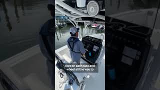 Turning the Boat Around in a Narrow Fairway Bridge Marina Boating Tips PART 2 of 3 boat shorts [upl. by Fabe635]