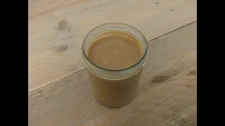 Rezept Erdnussbutter 100 vegan [upl. by Zanze]